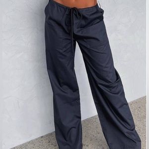 White Fox Everything I Want Cargo Pants Black XS